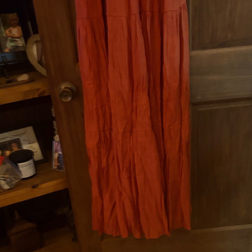 Baltic Born Coral Lace Maxi Dress - Picture 6 of 8
